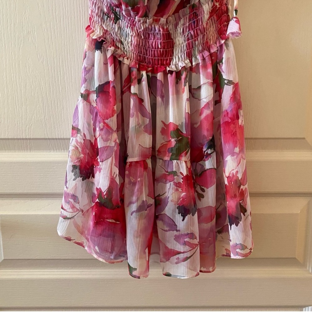 MISA Los Angeles Natalia Dress in Garden Fuchsia - M - Picture 10 of 16